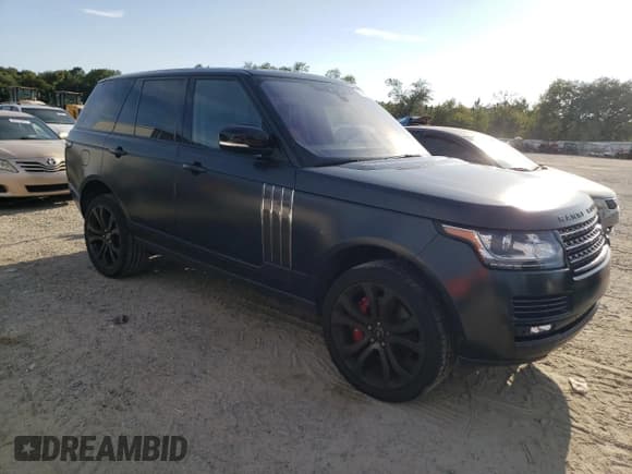 ✅ 2017 Land Rover Range Rover • VIN: SALGW2FEXHA350746 • Lot: 66448083. Listed on Copart with 63,335 mi. Free auction sales archive from the USA and detailed vehicle history report at DreamBid. Image 4.