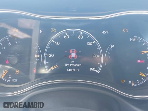 ✅ 2020 Jeep Grand Cherokee Limited X • VIN: 1C4RJFBG1LC126906 • Lot: 41850187. Listed on IAAI with 44,069 mi. Free auction sales archive from the USA and detailed vehicle history report at DreamBid. Image 7.