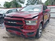 ✅ 2021 Ram 1500 Laramie • VIN: 1C6RREJT1MN767990 • Lot: 42127495. Listed on IAAI with 80,037 mi. Free auction sales archive from the USA and detailed vehicle history report at DreamBid. Image 6.