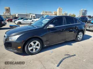 ✅ 2014 Chevrolet Cruze 1LT • VIN: 1G1PC5SB5E7424833 • Lot: 85906975. Listed on Copart with 128,300 mi. Free auction sales archive from the USA and detailed vehicle history report at DreamBid. Image 1.