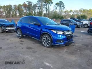 ✅ 2020 Honda HR-V Sport • VIN: 3CZRU6H15LM702502 • Лот: 43654869. Опубликован ранее на IAAI с пробегом 28 915 миль. Бесплатный доступ к архиву аукционных продаж из США и подробный отчёт об истории автомобиля на DreamBid. Изображение 1.