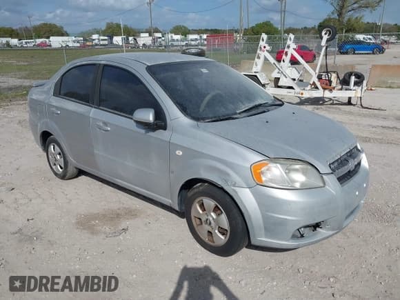 ✅ 2007 Chevrolet Aveo LS • VIN: KL1TD56687B084620 • Lot: 41719793. Wystawiony na IAAI z przebiegiem 119 233 mil. Bezpłatny archiwum sprzedaży aukcyjnych z USA i szczegółowy raport historii pojazdu na DreamBid. Zdjęcie 1.