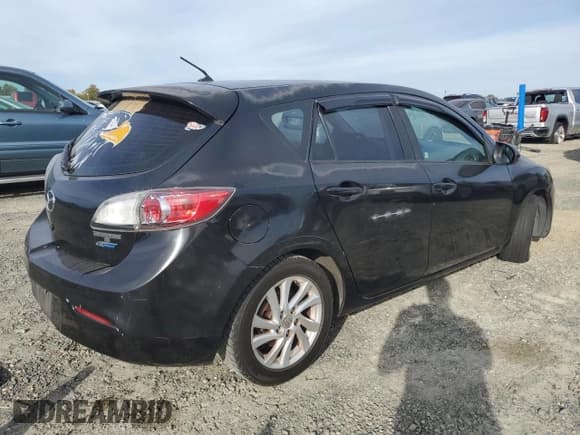 ✅ 2012 Mazda 3 i Touring • VIN: JM1BL1L8XC1552062 • Lot: 91443025. Listed on Copart with 231,401 mi. Free auction sales archive from the USA and detailed vehicle history report at DreamBid. Image 3.
