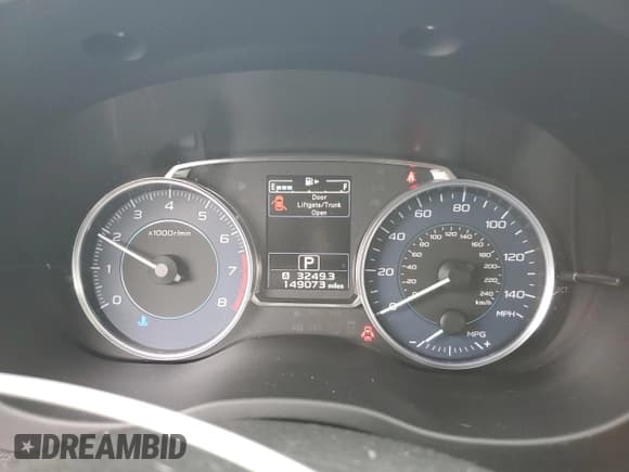 ✅ 2017 Subaru Crosstrek Premium • VIN: JF2GPABC3H8201106 • Lot: 84820365. Listed on Copart with 149,073 mi. Free auction sales archive from the USA and detailed vehicle history report at DreamBid. Image 9.