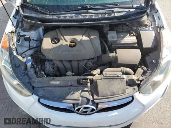 ✅ 2012 Hyundai Elantra GLS • VIN: 5NPDH4AE9CH127364 • Lot: 65050105. Listed on Copart with 108,004 mi. Free auction sales archive from the USA and detailed vehicle history report at DreamBid. Image 11.