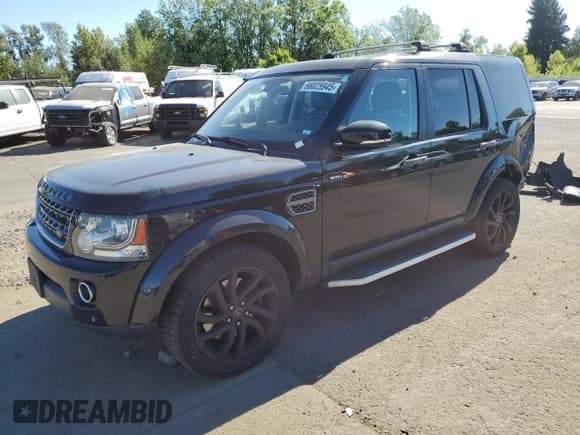 ✅ 2016 Land Rover LR4 HSE • VIN: SALAG2V64GA839400 • Lot: 66025945. Wystawiony na Copart z przebiegiem 76 697 mil. Bezpłatny archiwum sprzedaży aukcyjnych z USA i szczegółowy raport historii pojazdu na DreamBid. Zdjęcie 1.