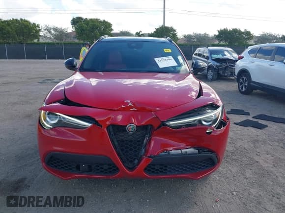 ✅ 2022 Alfa Romeo Stelvio Ti • VIN: ZASPAKBN7N7D31857 • Lot: 41538106. Wystawiony na IAAI z przebiegiem 35 414 mil. Bezpłatny archiwum sprzedaży aukcyjnych z USA i szczegółowy raport historii pojazdu na DreamBid. Zdjęcie 6.