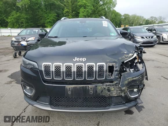 ✅ 2019 Jeep Cherokee Limited • VIN: 1C4PJMDN1KD117445 • Lot: 54826535. Listed on Copart with 116,136 mi. Free auction sales archive from the USA and detailed vehicle history report at DreamBid. Image 5.
