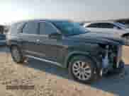 2025 Hyundai Palisade SEL with VIN KM8R24GEXSU888225, listed as a Copart auction lot 70220275 with 1,918 mi miles and Salvage title. Bid and sale history available at DreamBid. Image 4.