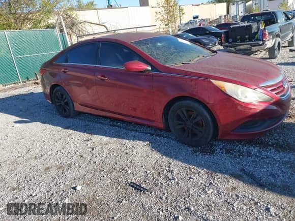 2014 Hyundai Sonata GLS with VIN 5NPEB4AC1EH944321, listed as a IAAI auction lot 43491438 with 237,096 mi miles and . Bid and sale history available at DreamBid. Image 1.