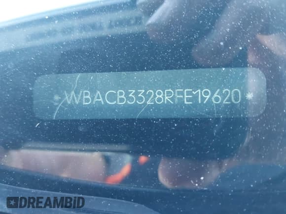 ✅ 1994 BMW 3 Series 325i • VIN: WBACB3328RFE19620 • Lot: 43835842. Listed on IAAI with 253,279 mi. Free auction sales archive from the USA and detailed vehicle history report at DreamBid. Image 9.