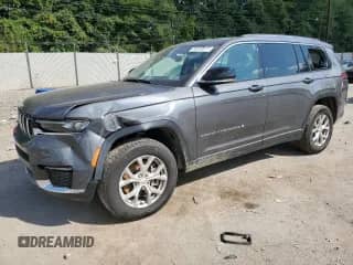 2023 Jeep Grand Cherokee Limited with VIN 1C4RJKBG8P8858225, listed as a Copart auction lot 66530615 with 13,094 mi miles and Salvage title. Bid and sale history available at DreamBid. Image 1.