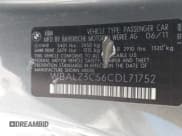 ✅ 2012 BMW 6 Series 650i • VIN: WBALZ3C56CDL71752 • Lot: 43086322. Listed on IAAI with 86,810 mi. Free auction sales archive from the USA and detailed vehicle history report at DreamBid. Image 9.