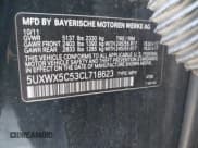 ✅ 2012 BMW X3 28i • VIN: 5UXWX5C53CL718623 • Lot: 43536640. Listed on IAAI with 192,292 mi. Free auction sales archive from the USA and detailed vehicle history report at DreamBid. Image 9.