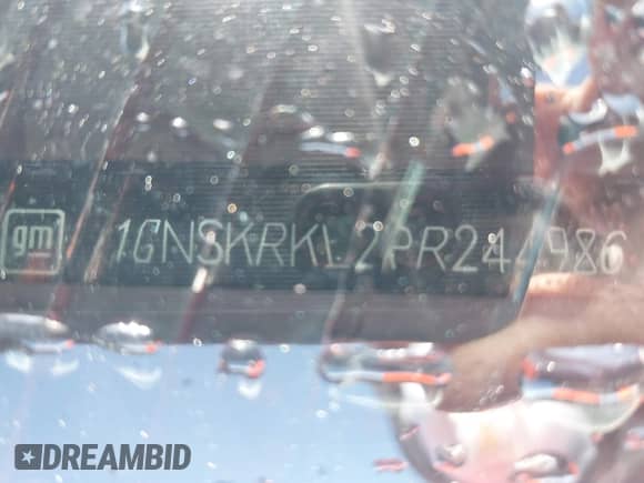 2023 Chevrolet Tahoe RST with VIN 1GNSKRKL2PR244986, listed as a IAAI auction lot 41571368 with 47,646 mi miles and . Bid and sale history available at DreamBid. Image 9.