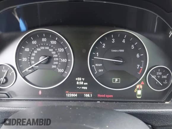 2014 BMW 3 Series 328i с VIN WBA3A5C56EF605379, выставлен на аукционе IAAI как лот 43428896 с пробегом 122 604 миль миль и . История ставок и продаж доступна на DreamBid. Изображение 7.