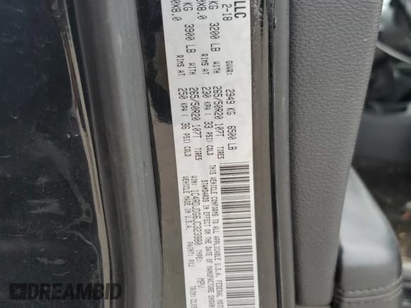 ✅ 2018 Dodge Durango GT • VIN: 1C4RDJDG6JC323980 • Лот: 71962515. Опубликован ранее на Copart с пробегом 119 689 миль. Бесплатный доступ к архиву аукционных продаж из США и подробный отчёт об истории автомобиля на DreamBid. Изображение 13.