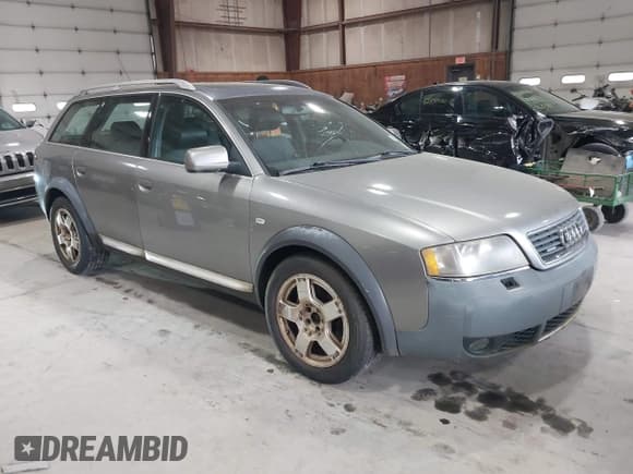 ✅ 2001 Audi allroad A6 V8 • VIN: WAUYP64B51N131875 • Lot: 42128363. Listed on IAAI with 163,076 mi. Free auction sales archive from the USA and detailed vehicle history report at DreamBid. Image 1.