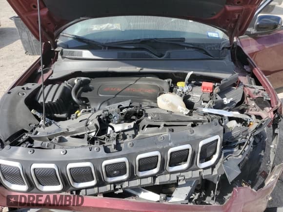 ✅ 2022 Jeep Compass Latitude • VIN: 3C4NJCBB2NT156618 • Lot: 87395335. Listed on Copart with 33,794 mi. Free auction sales archive from the USA and detailed vehicle history report at DreamBid. Image 11.