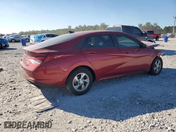 ✅ 2023 Hyundai Elantra SE • VIN: KMHLL4AG8PU596030 • Lot: 84968875. Listed on Copart with 42,369 mi. Free auction sales archive from the USA and detailed vehicle history report at DreamBid. Image 3.