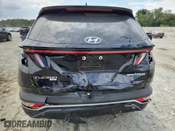 2023 Hyundai Tucson Blue z VIN KM8JBCA18PU084879, wystawiony jako Copart lot #71151435 z przebiegiem 13 377 mil mil oraz Szkoda całkowita • Salvage title. Historia ofert i sprzedaży dostępna na DreamBid. Obrazek 6.