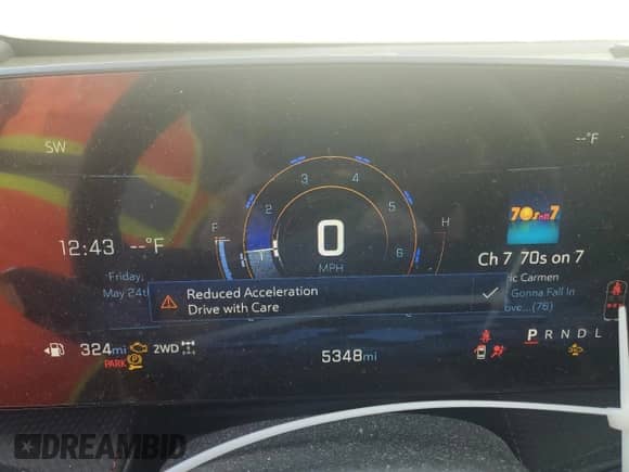 2025 Chevrolet Equinox AWD RS с VIN 3GNAXTEG9SL126104, выставлен на аукционе Copart как лот 43337995 с пробегом 5 348 миль миль и Списание • Salvage title. История ставок и продаж доступна на DreamBid. Изображение 9.