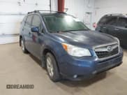 ✅ 2014 Subaru Forester Limited • VIN: JF2SJAHCXEH481007 • Lot: 43818833. Wystawiony na IAAI z przebiegiem 157 714 mil. Bezpłatny archiwum sprzedaży aukcyjnych z USA i szczegółowy raport historii pojazdu na DreamBid. Zdjęcie 1.