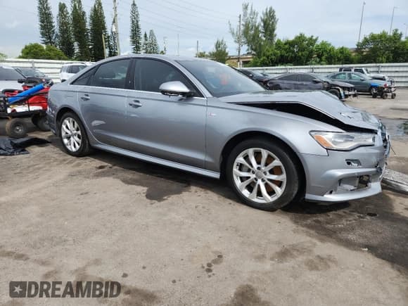 ✅ 2017 Audi A6 Premium • VIN: WAUC8AFC9HN118539 • Lot: 71533085. Listed on Copart with 93,466 mi. Free auction sales archive from the USA and detailed vehicle history report at DreamBid. Image 4.