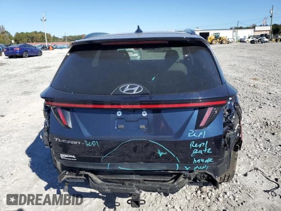 ✅ 2023 Hyundai Tucson Limited • VIN: KM8JE3AE1PU251559 • Lot: 91272775. Listed on Copart with 32,716 mi. Free auction sales archive from the USA and detailed vehicle history report at DreamBid. Image 6.