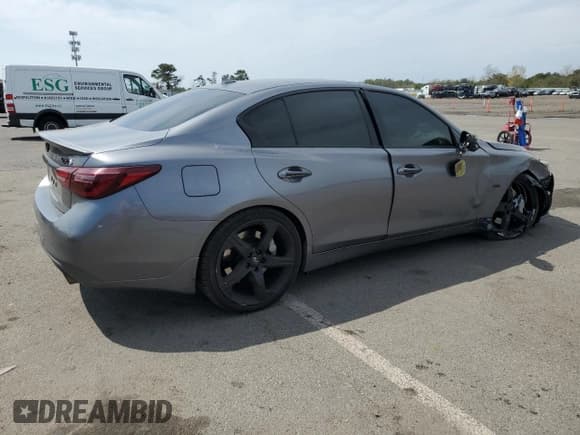 ✅ 2019 Infiniti Q50 Luxe • VIN: JN1EV7AP6KM514090 • Lot: 54972415. Listed on Copart with 41,786 mi. Free auction sales archive from the USA and detailed vehicle history report at DreamBid. Image 3.