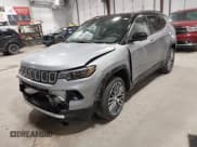 ✅ 2022 Jeep Compass Limited • VIN: 3C4NJDCB4NT189995 • Lot: 43575251. Listed on IAAI with 48,831 mi. Free auction sales archive from the USA and detailed vehicle history report at DreamBid. Image 2.