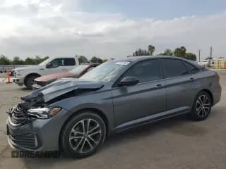 ✅ 2024 Volkswagen Jetta Sport • VIN: 3VWBM7BU2RM007299 • Lot: 81901945. Listed on Copart with 14,222 mi. Free auction sales archive from the USA and detailed vehicle history report at DreamBid. Image 1.