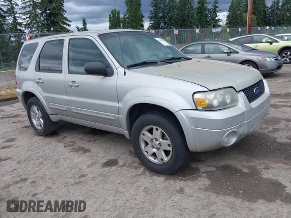 ✅ 2007 Ford Escape Limited • VIN: 1FMYU94127KA18573 • Lot: 42554343. Listed on IAAI with 274,415 mi. Free auction sales archive from the USA and detailed vehicle history report at DreamBid. Image 1.