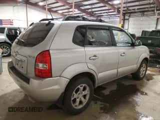 2009 Hyundai Tucson z VIN KM8JN12B19U991155, wystawiony jako Copart lot #83430804 z przebiegiem 122 989 mil mil oraz Szkoda całkowita • Salvage title. Historia ofert i sprzedaży dostępna na DreamBid. Obrazek 3.