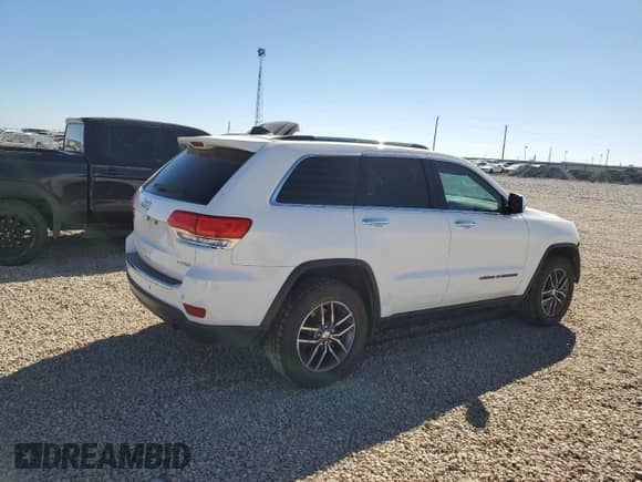 2017 Jeep Grand Cherokee Limited with VIN 1C4RJEBG8HC788578, listed as a Copart auction lot 82577835 with 79,387 mi miles and Salvage title. Bid and sale history available at DreamBid. Image 3.