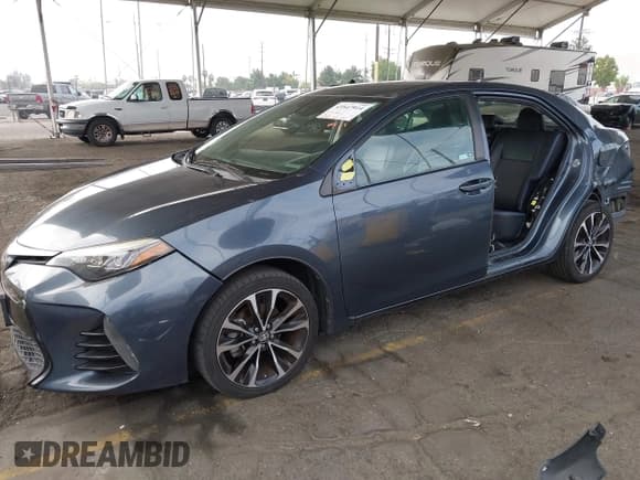 ✅ 2018 Toyota Corolla LE • VIN: 2T1BURHE9JC043731 • Lot: 43547914. Listed on IAAI with 131,991 mi. Free auction sales archive from the USA and detailed vehicle history report at DreamBid. Image 2.