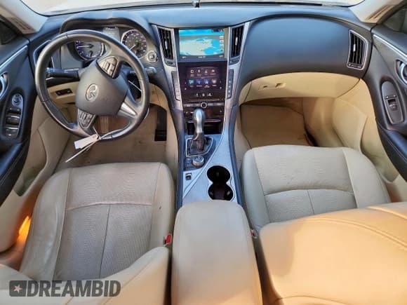 ✅ 2014 Infiniti Q50 Hybrid Premium • VIN: JN1AV7AP0EM691026 • Лот: 86131475. Опубликован ранее на Copart с пробегом 105 992 миль. Бесплатный доступ к архиву аукционных продаж из США и подробный отчёт об истории автомобиля на DreamBid. Изображение 8.