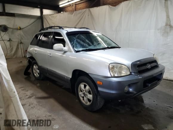 ✅ 2006 Hyundai Santa Fe GLS • VIN: KM8SC13D56U070515 • Lot: 69793365. Listed on Copart with 187,516 mi. Free auction sales archive from the USA and detailed vehicle history report at DreamBid. Image 4.
