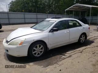✅ 2003 Honda Accord EX • VIN: 1HGCM66543A027354 • Lot: 58735285. Listed on Copart with 164,269 mi. Free auction sales archive from the USA and detailed vehicle history report at DreamBid. Image 1.