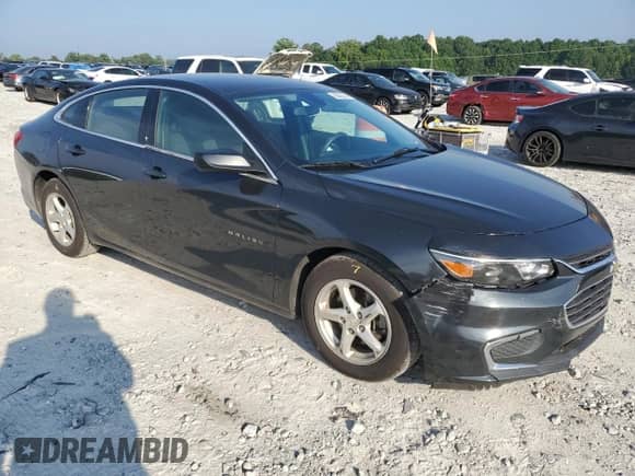 ✅ 2017 Chevrolet Malibu LS • VIN: 1G1ZB5ST9HF142208 • Лот: 63830575. Опубликован ранее на Copart с пробегом 132 533 миль. Бесплатный доступ к архиву аукционных продаж из США и подробный отчёт об истории автомобиля на DreamBid. Изображение 4.