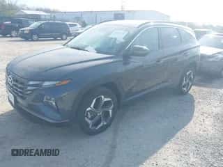 2023 Hyundai Tucson SEL with VIN 5NMJFCAE5PH275999, listed as a IAAI auction lot 42096345 with 23,893 mi miles and . Bid and sale history available at DreamBid. Image 2.