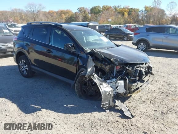 ✅ 2017 Toyota RAV4 LE • VIN: 2T3BFREV4HW663482 • Lot: 43615302. Listed on IAAI with 87,342 mi. Free auction sales archive from the USA and detailed vehicle history report at DreamBid. Image 1.