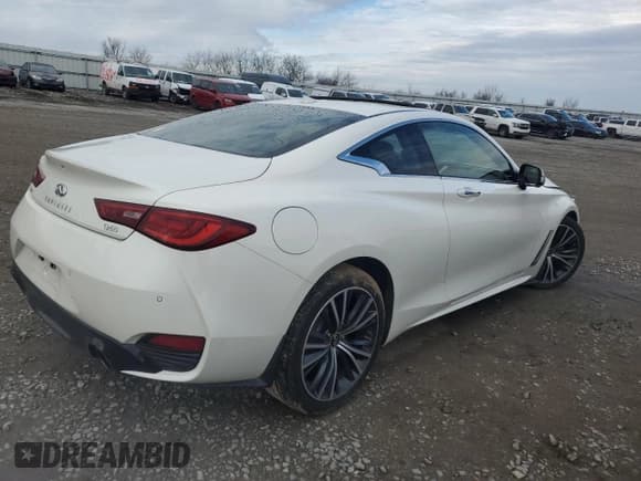 ✅ 2021 Infiniti Q60 Luxe • VIN: JN1EV7KL7MM470471 • Lot: 86518464. Listed on Copart with 48,671 mi. Free auction sales archive from the USA and detailed vehicle history report at DreamBid. Image 3.
