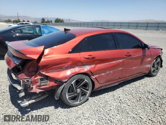 2022 Hyundai Elantra N Line с VIN KMHLR4AF8NU241281, выставлен на аукционе Copart как лот 64130015 с пробегом 36 124 миль миль и Списание • Salvage title. История ставок и продаж доступна на DreamBid. Изображение 3.