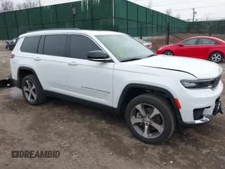✅ 2025 Jeep Grand Cherokee Limited • VIN: 1C4RJKBG1S8655573 • Lot: 41805948. Wystawiony na IAAI z przebiegiem 922 mil. Bezpłatny archiwum sprzedaży aukcyjnych z USA i szczegółowy raport historii pojazdu na DreamBid. Zdjęcie 1.