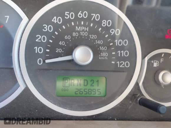 2005 Mercury Mariner Luxury z VIN 4M2YU56125DJ05993, wystawiony jako IAAI lot #41745773 z przebiegiem 265 895 mil mil oraz . Historia ofert i sprzedaży dostępna na DreamBid. Obrazek 7.