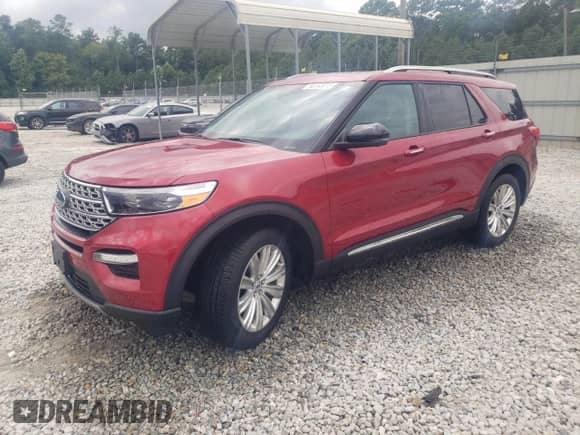 2023 Ford Explorer Limited z VIN 1FMSK7FH7PGA23295, wystawiony jako Copart lot #68163815 z przebiegiem 19 001 mil mil oraz Szkoda całkowita • Salvage title. Historia ofert i sprzedaży dostępna na DreamBid. Obrazek 1.