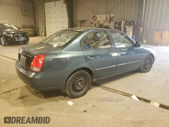 2003 Hyundai Elantra GLS z VIN KMHDN45D83U495806, wystawiony jako Copart lot #65962504 z przebiegiem 131 056 mil mil oraz Szkoda całkowita • Salvage title. Historia ofert i sprzedaży dostępna na DreamBid. Obrazek 3.