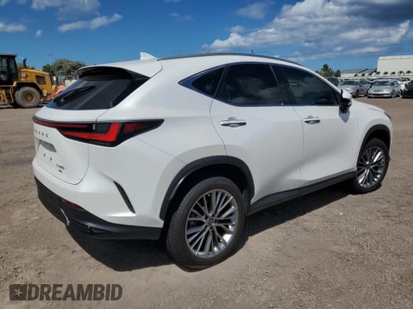 ✅ 2023 Lexus NX 350h Luxury • VIN: JTJHKCEZ0P5007417 • Lot: 71870675. Wystawiony na Copart z przebiegiem 8 691 mil. Bezpłatny archiwum sprzedaży aukcyjnych z USA i szczegółowy raport historii pojazdu na DreamBid. Zdjęcie 3.