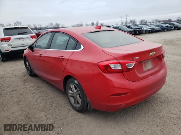 ✅ 2017 Chevrolet Cruze LT • VIN: 1G1BE5SM6H7112708 • Lot: 69713882. Listed on Copart with 100,696 mi. Free auction sales archive from the USA and detailed vehicle history report at DreamBid. Image 2.